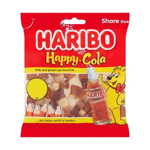 Haribo Happy Cola Jelly Sweets Sharing