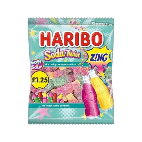 Haribo Soft and Sour Soda Twist