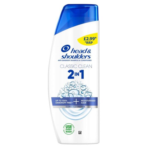 Head and Shoulders Classic Clean 2In1 Anti Dandruff Shampoo