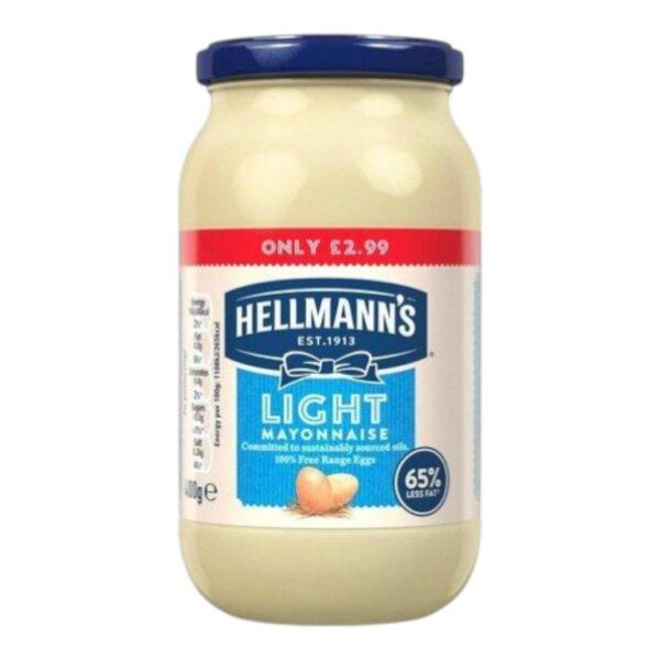 Hellmann'S Mayonnaise Light