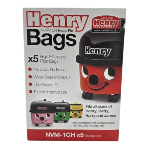 Henry Hepaflo Bags 5pack