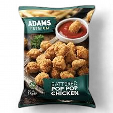 Adams Premium Pop Pop Chicken 1Kg