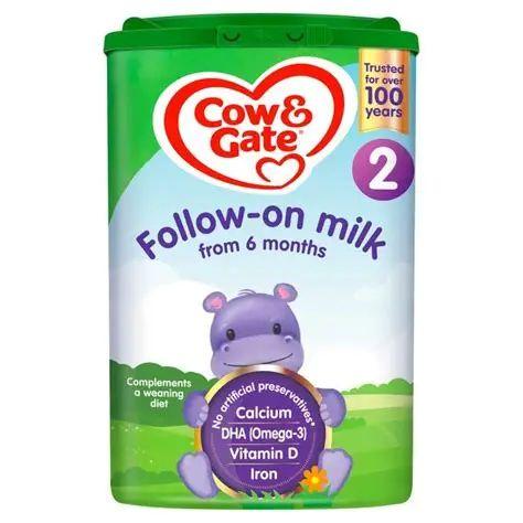 Cow and Gate 2 Follow On Baby Milk Formula Powder 6-12 Mths