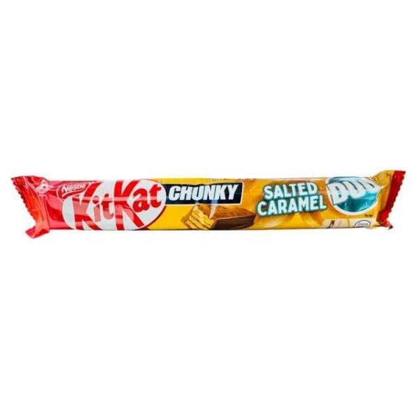 Kitkat Chunky Duo Salted Caramel Chocolate Bar 68g