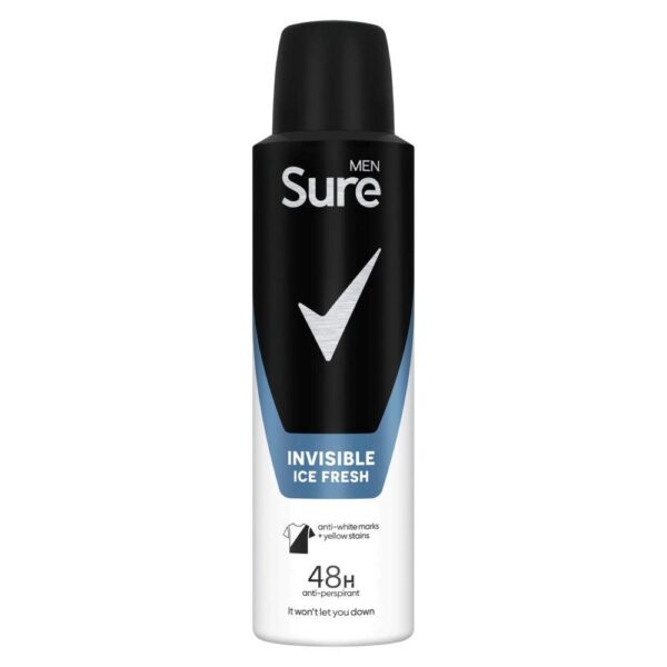 Sure Men Anti-Perspirant Invisible Ice Fresh