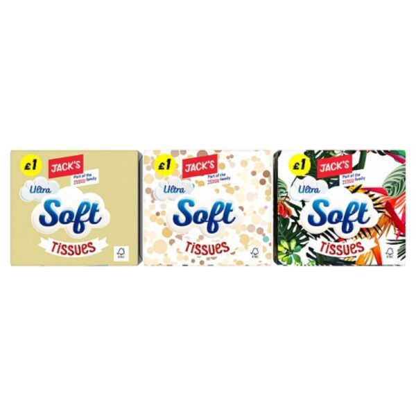 Jack'S 50 Ultra Soft Tissues Sheets