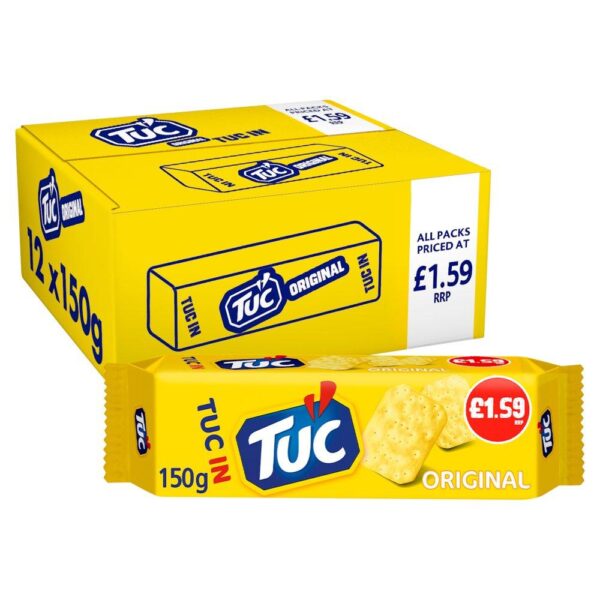 Jacob'S Tuc Original Snack Crackers