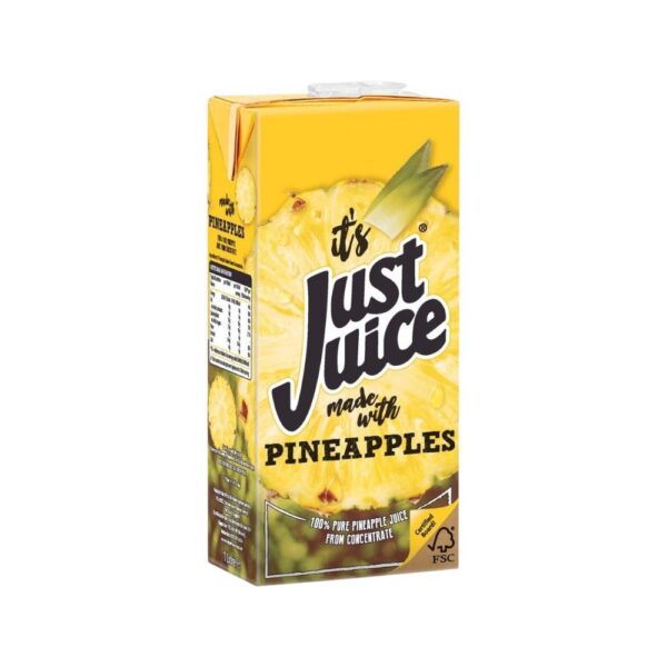 Just Juice 100% Pure Pineapples Juice From Concentrate