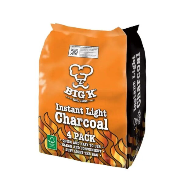 BIGK Instant Charcoal 4Pack