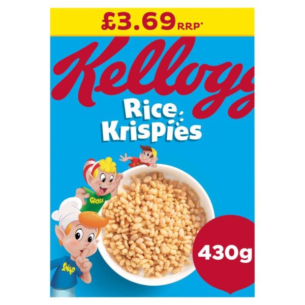 Rice Krispies Breakfast Cerealkellogg'S Rice Krispies Breakfast Cereal