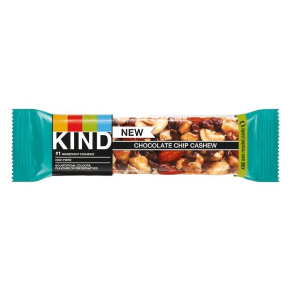 Kind Chocolate Chip Cashew Bar 40g
