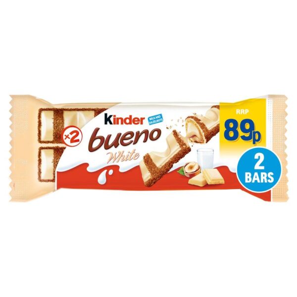 Kinder Bueno White Sgl 39g