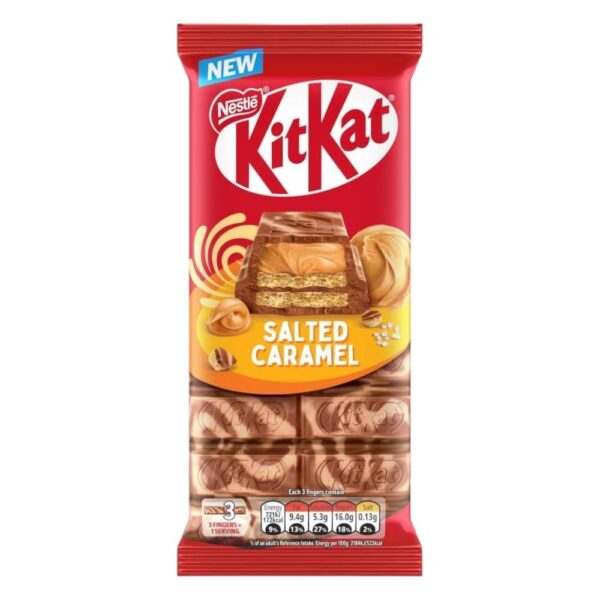 Kitkat Salted Caramel Chocolate Sharing Bar 99g