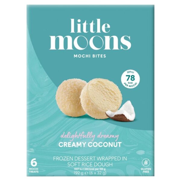 Little Moons Coconut Mochi Ice Cream Frozen Snack