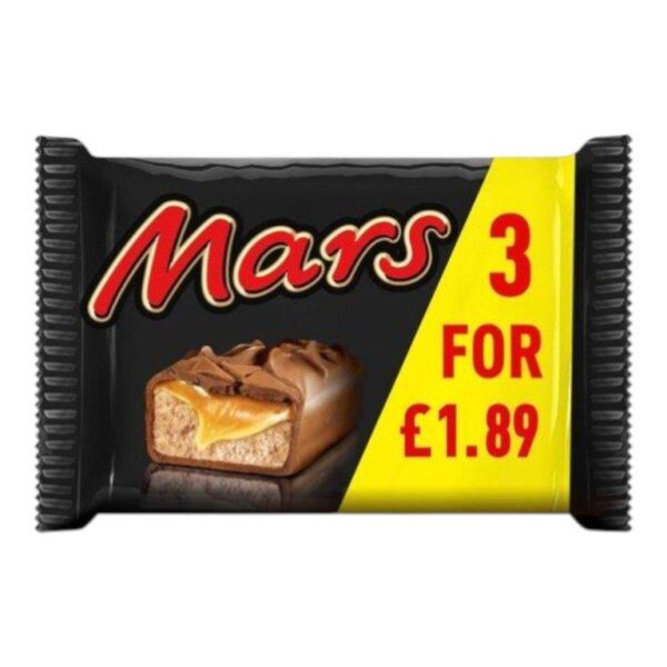 Mars Snacksize 3Pk  118.2 g