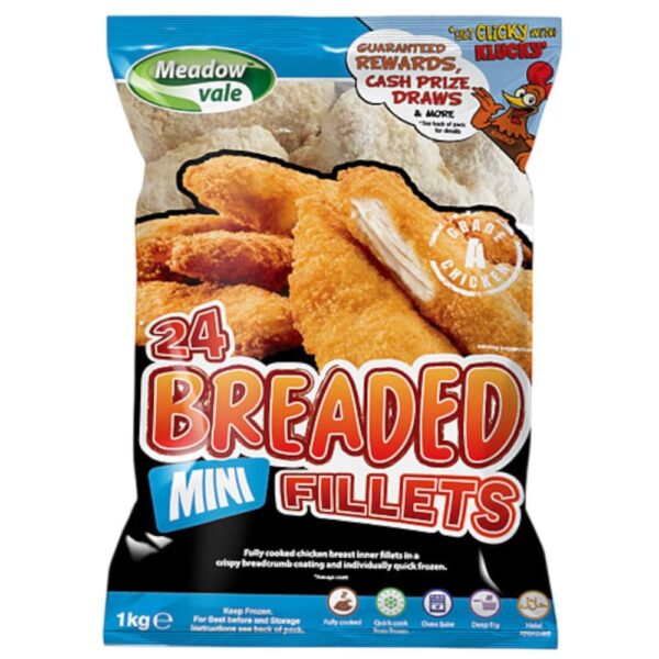 Meadowvale Breaded Chicken Mini Fillets