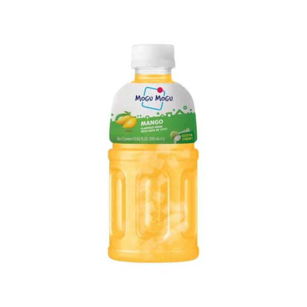 Mogu Mogu Mango Flavored Drink With Nata De Coco