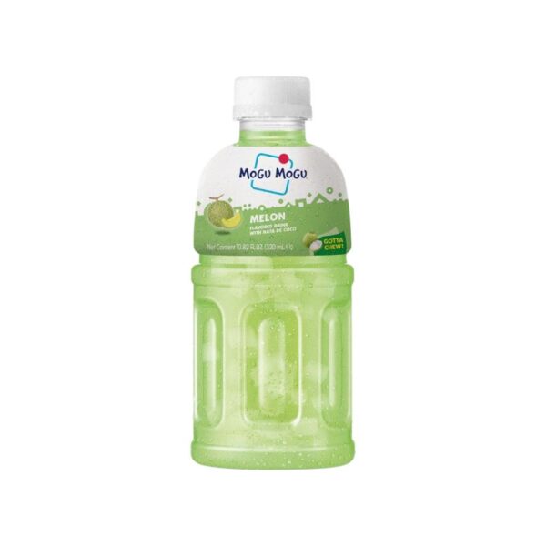 Mogu Mogu Melon Flavored Drink With Nata De Coco