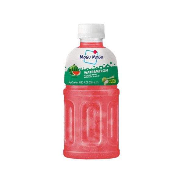 Mogu Mogu Watermelon Flavour Drink With Nata De Coco