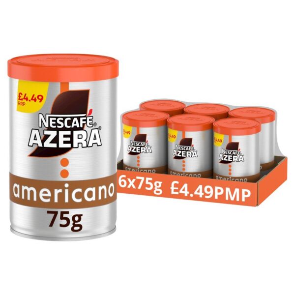 Nescafe Azera Americano Instant Coffee 75G