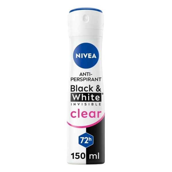 Nivea Black And White Invisible Clear 72H Anti-Perspirant Deodorant