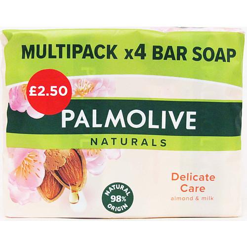 Palmolive Bar Almond 4Pk