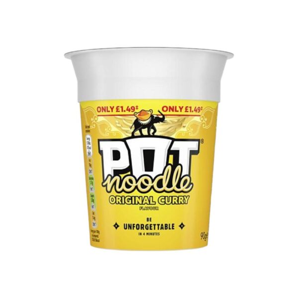 Pot Noodle Standard Pot Original Curry 90g