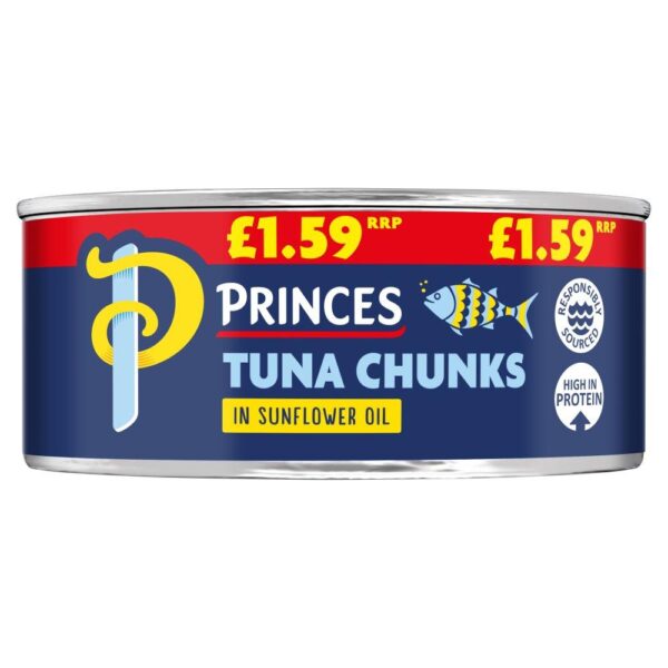 Princes Tuna Chunks In Sunflower Oil
