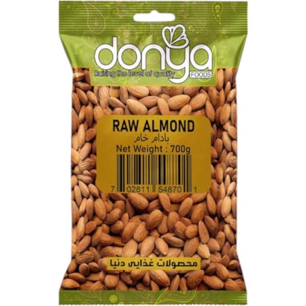 Donya Food Raw Almond 700G