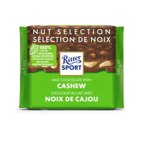 Ritter Sport Nut Selection Cashew 100g