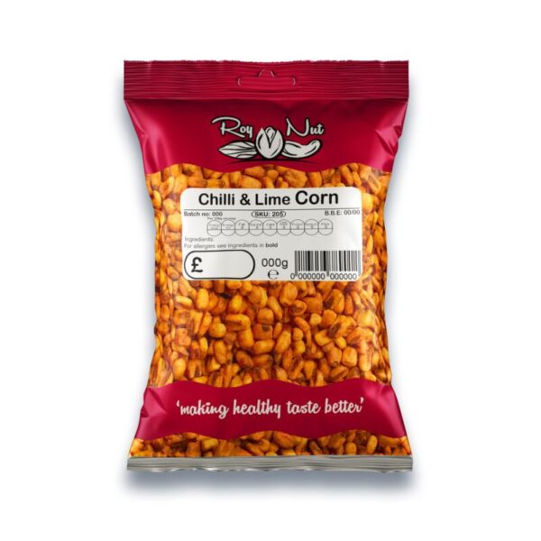 Roy Nut Foods Ltd Chili & Lime Corn 140g