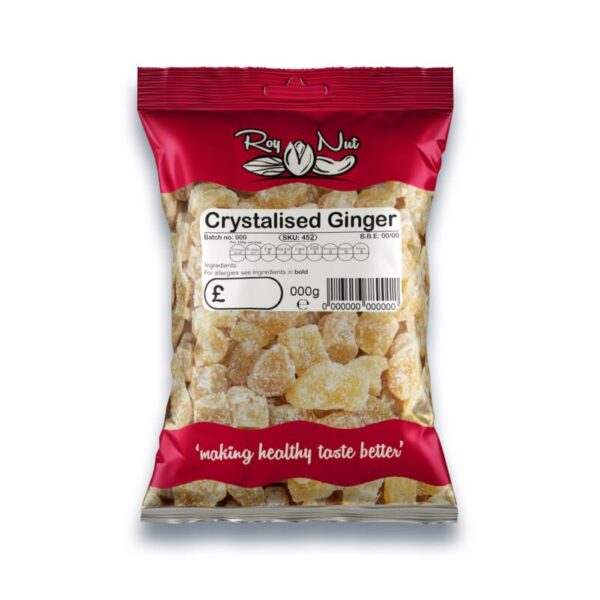 Roy Nut Foods Ltd Crystalised Ginger 170g