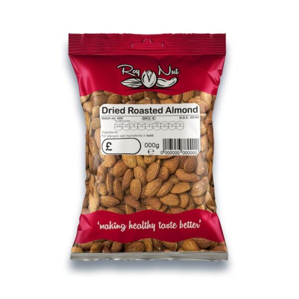 Roy Nut Foods Ltd Dried Roasted Almonds 180G