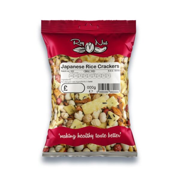 Roy Nut Foods Ltd Japanese Rice Crackers 140G