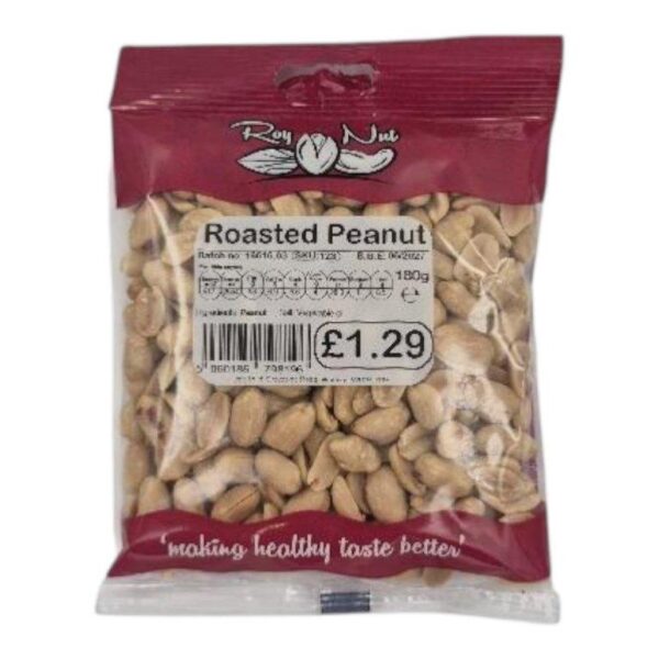 Roy Nut Foods Ltd Roasted Peanut 180G