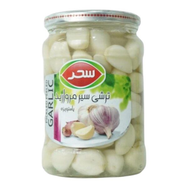 Sahar White Peeled Garlic 660g
