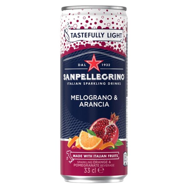 San Pellegrino Pomegranate & Orange