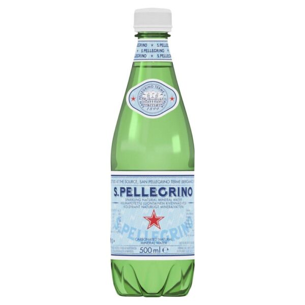 San Pellegrino Sparkling Natural Mineral Water 500Ml