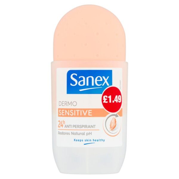 Sanex Roll On Deodorant Sensitive