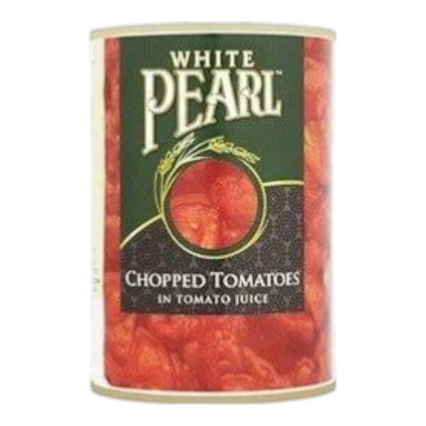 White Pearl Chopped Tomatoes In Tomato Juice
