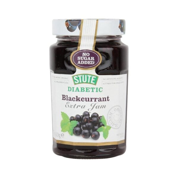 Stute - Diabetic Blackcurrant Jam 430g