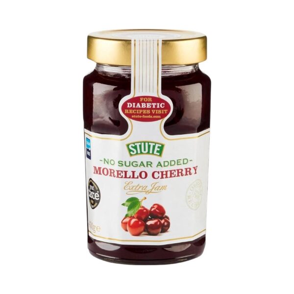 Stute Diabetic Morello Cherry Extra Jam 430g