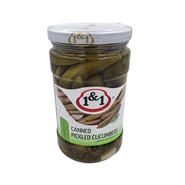 1&1 Pickled Cucumber 650g