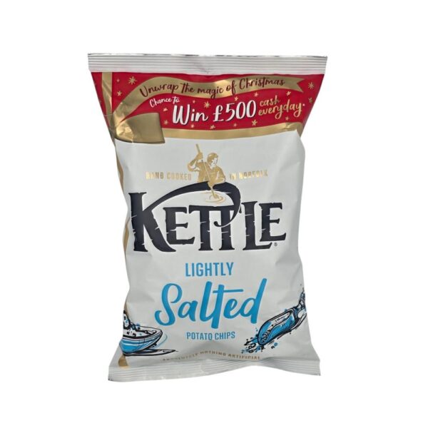 Kettle Lightly Salted Potato Chips 130g