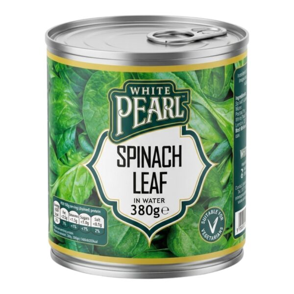 White Pearl Leaf Spinach In Salted Water
