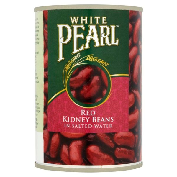 White Pearl Red Kidney Beans In Salted Water