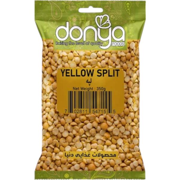Donya Food Yellow Split Peas 350G