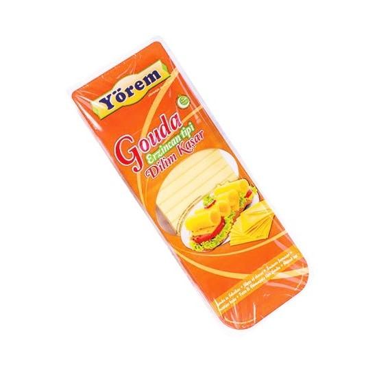Yorem Erzincan Slice Cheddar Cheese Dilim Kasar