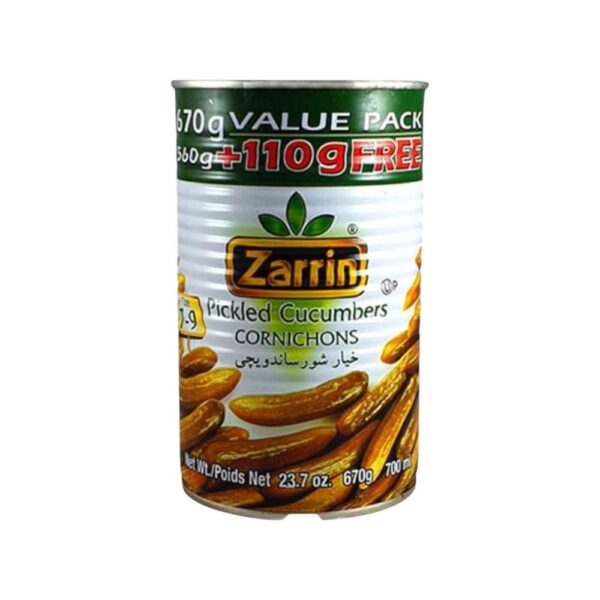 Zarrin Pickled Cucumber 670g